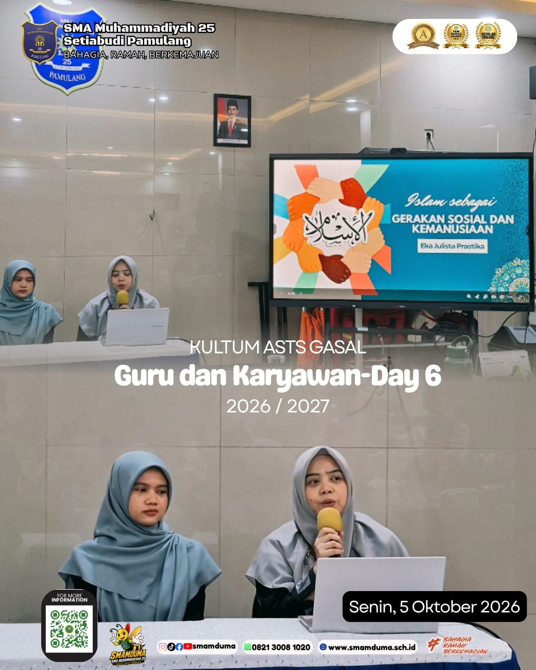 Islam sebagai Gerakan Sosial dan Kemanusiaan: Saat Guru Menjadi Agen Perubahan